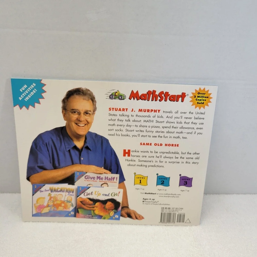 Mathstart Books Stuart J Murphy LOT Level 1 Level 2